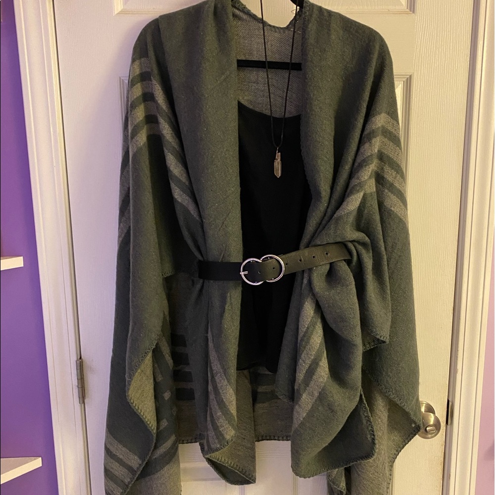 BB Dakota Poncho Scarf Wrap
